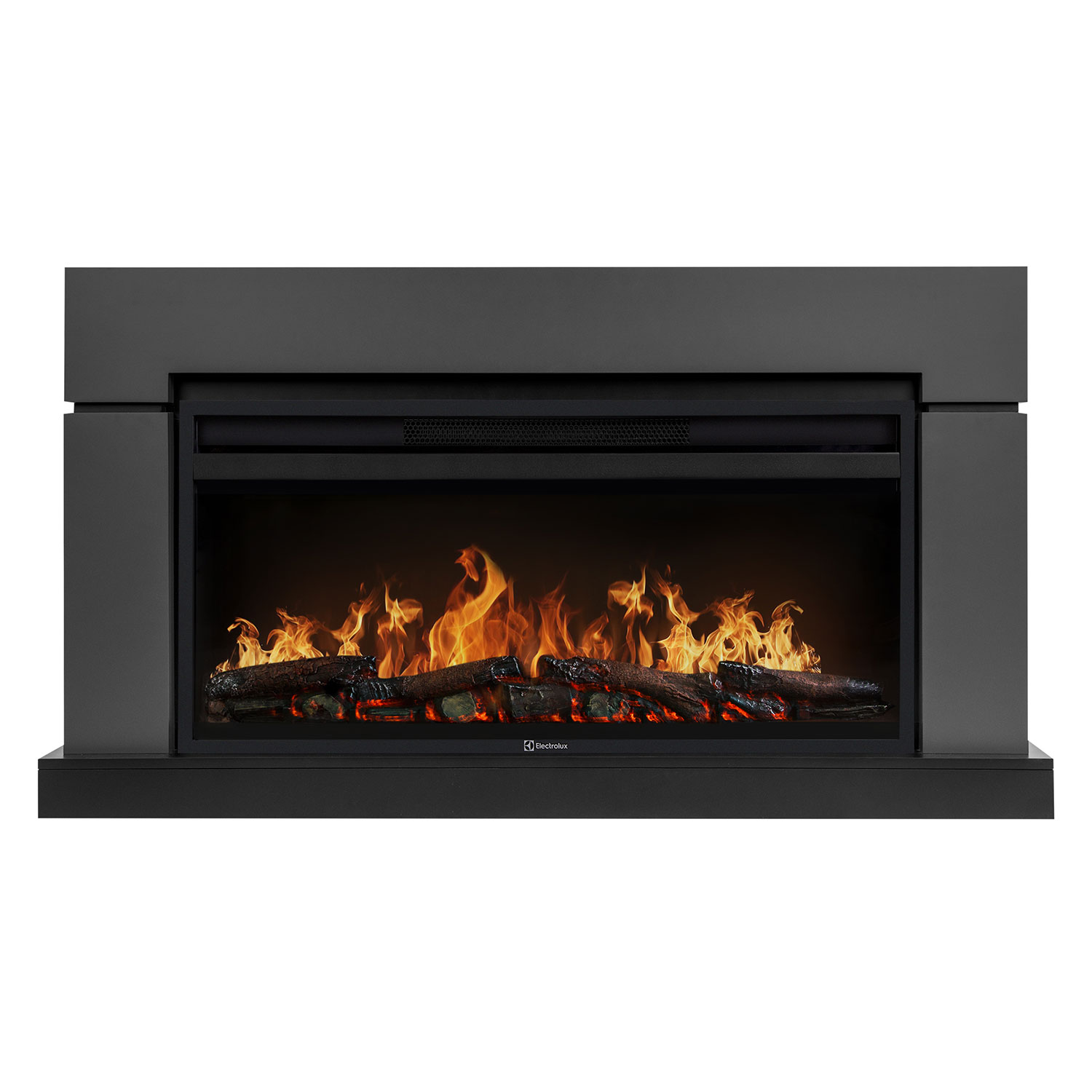 Fireplace FIRELIGHT FIRELIGHT SET RTFP P-AR40LS LINDOS 36 GRAPHIT — 3