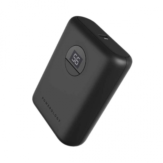 Powerology Ultra-Compact Power Bank 10000mAh PD 20W PPBCHA04-BK — 2