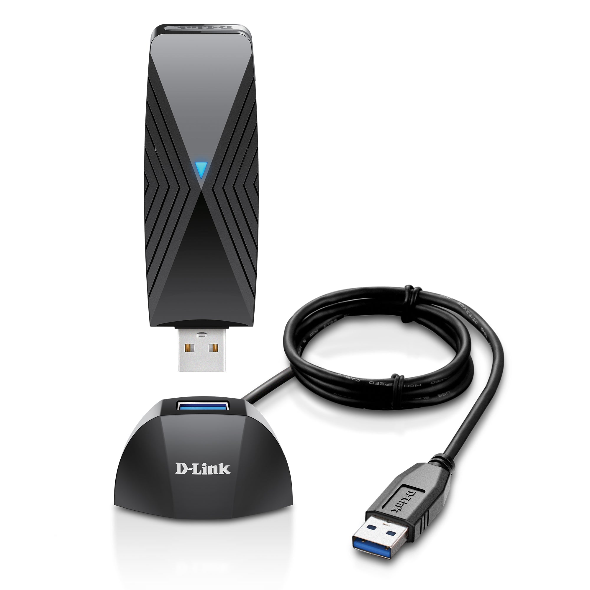 USB 3.2 WiFi 6 AX Adapter Dual Band USB 3.2 WiFi 6 Adapter D-link DWA-X1850 A1A AX1800 - 1200 574Mbps — 2