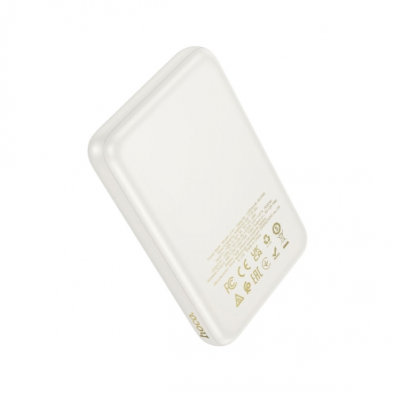 Hoco J141 Grace PD20W Magnetic 10000mAh Power Bank Milky — 3