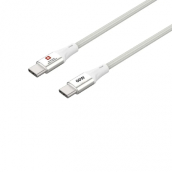 Swiss Military USB-C to USB-C Cable SM-CB-CC60W- -WHI — 2