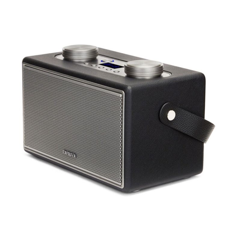 AIWA Leatherette Bluetooth speaker BSTU-800BK — 2
