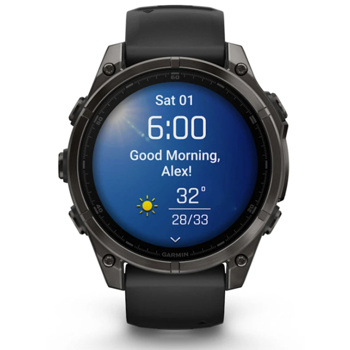 Fenix 8 – 47 mm AMOLED Sapphire Carbon — 2