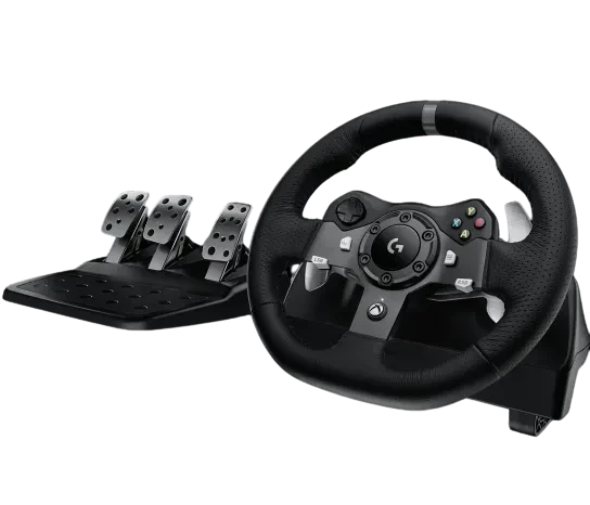 Игровое колесо Logitech G29 Driving Force R W For PS5 PS4 — 4