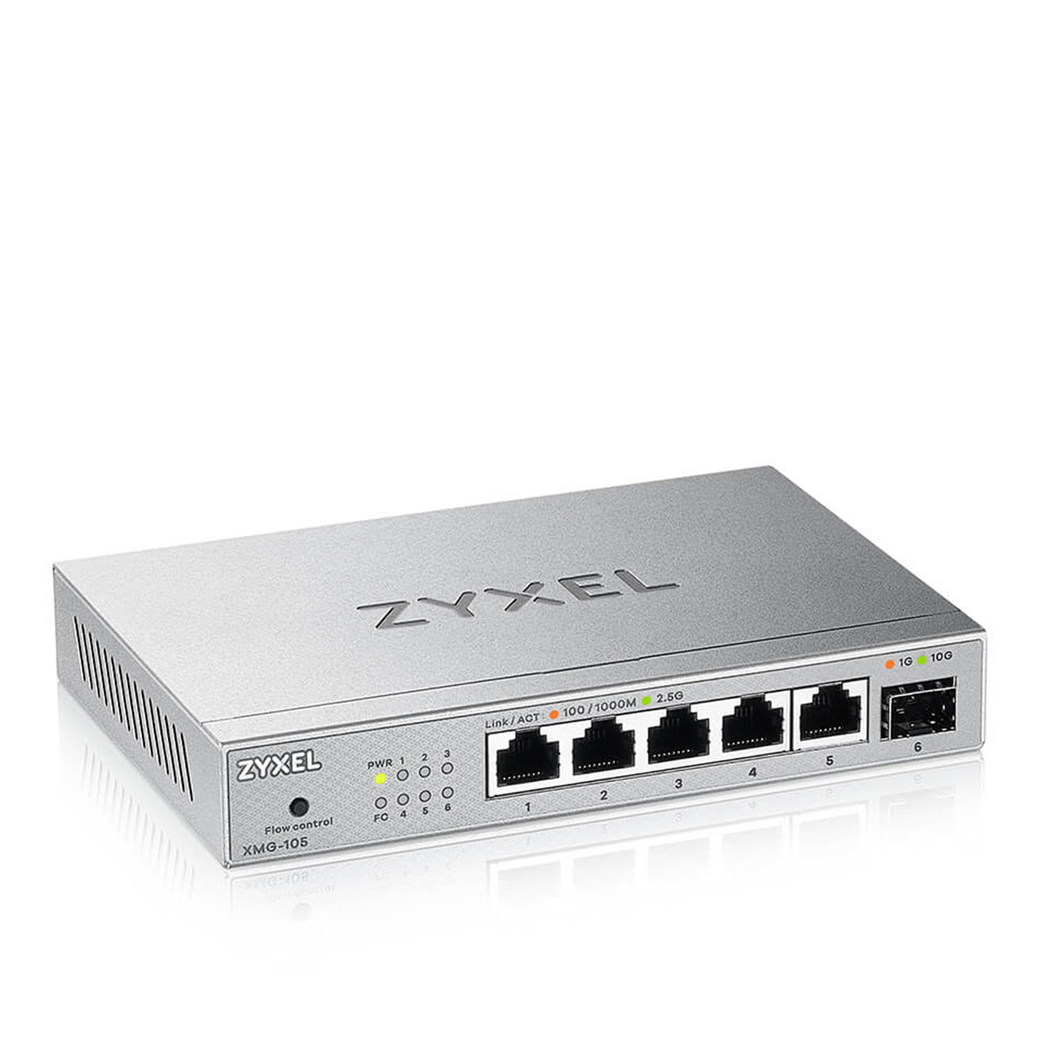 Network switch ZYXEL XMG-105 Multi-Gigabit 5xRJ-45 1xSFP+ XMG-105 — 2