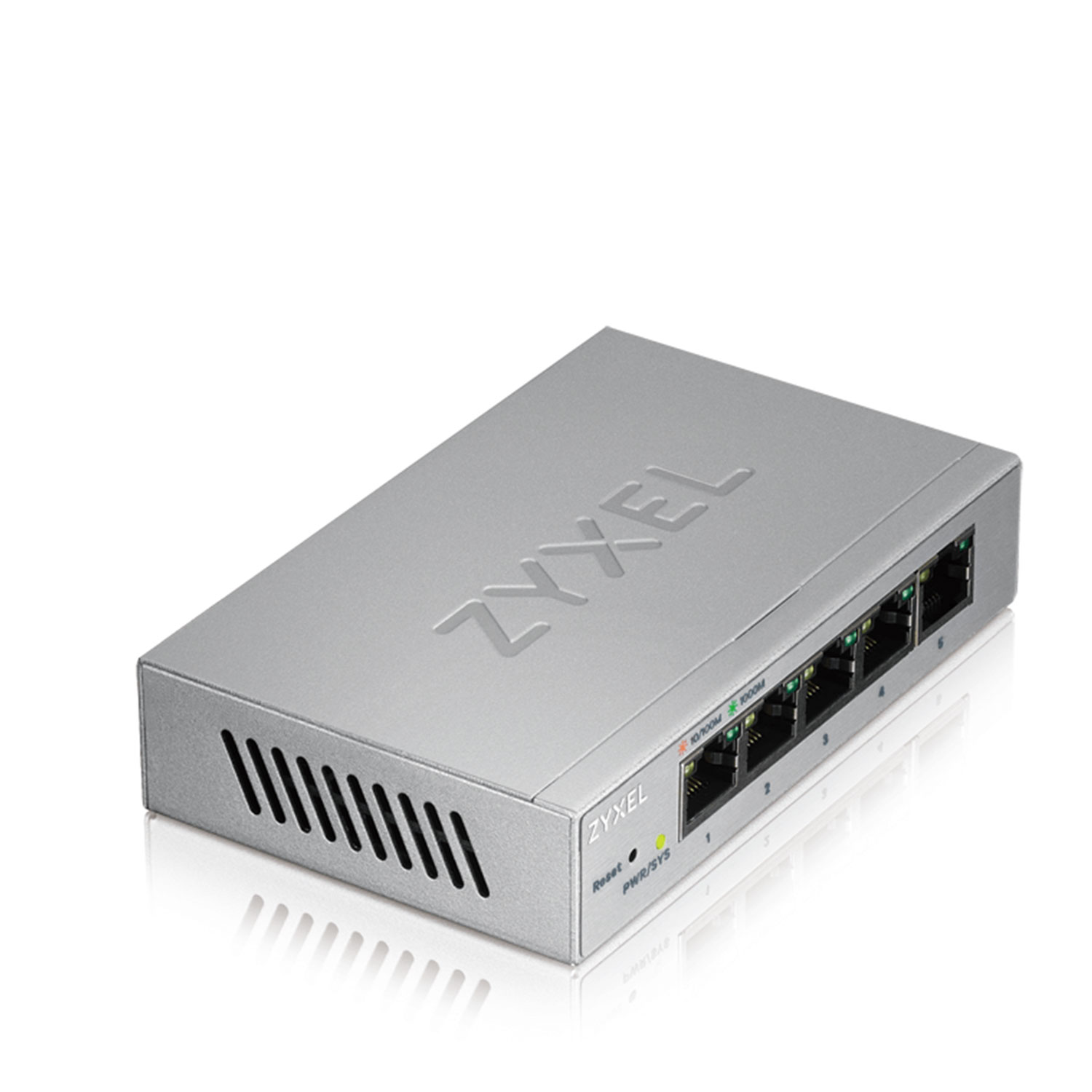 Network switch ZYXEL GS1200-5 Web-managed Gigabit 5xRJ-45 GS1200-5-EU0101F — 2