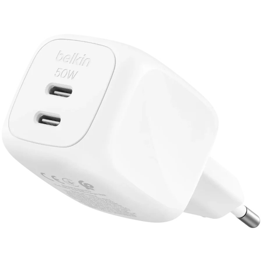 BELKIN Power Adapter 2*USB-C 50W — 5