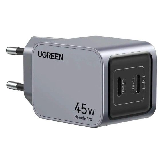 Power adapter UGREEN X707 Nexode Pro GaN Fast Charging PD 35008 45W — 2