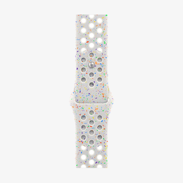 45mm Pure Platinum Nike Sport Band - M L