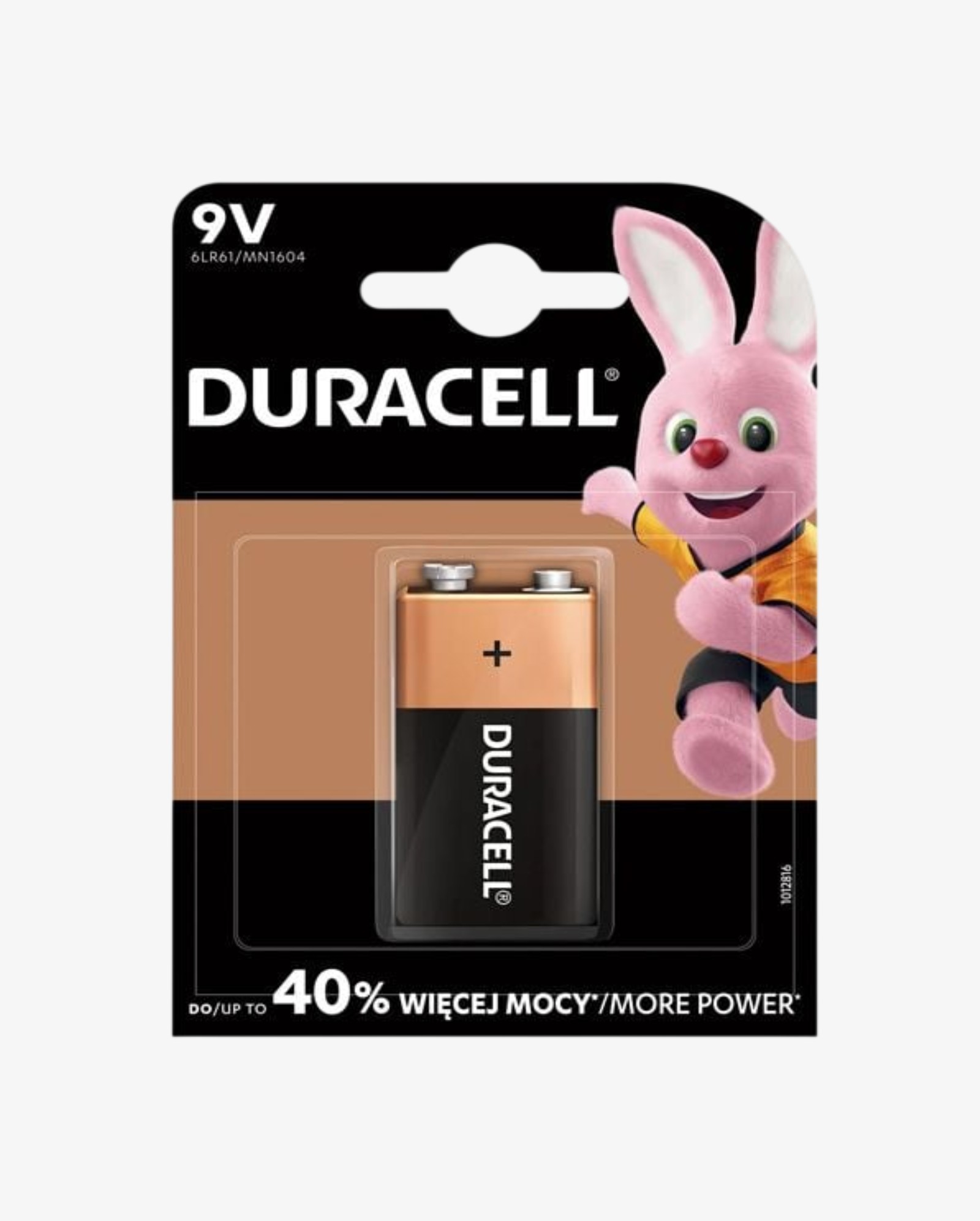 DURACELL 9V MN1604 — 2