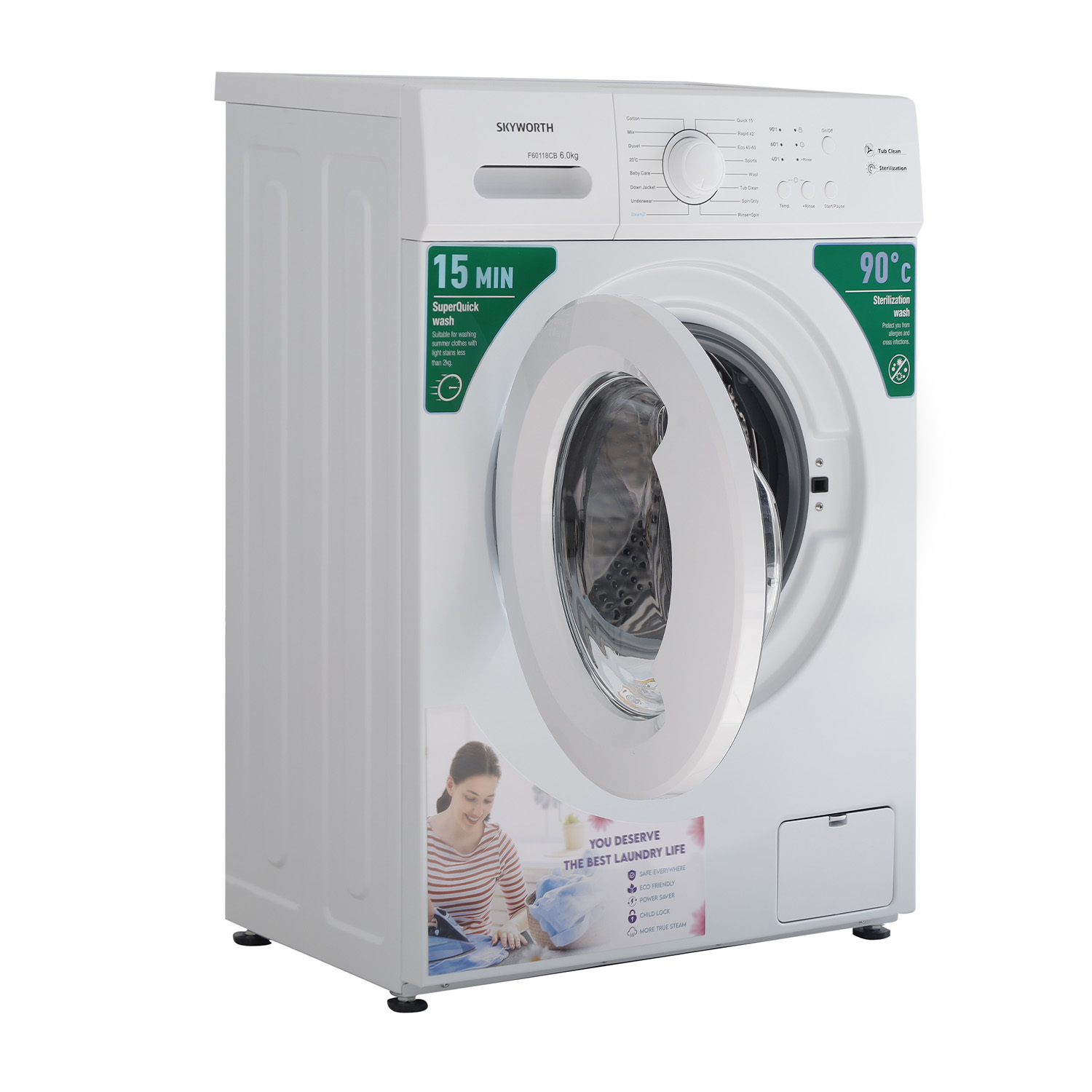 Washing machine SKYWORTH F60118CB — 5