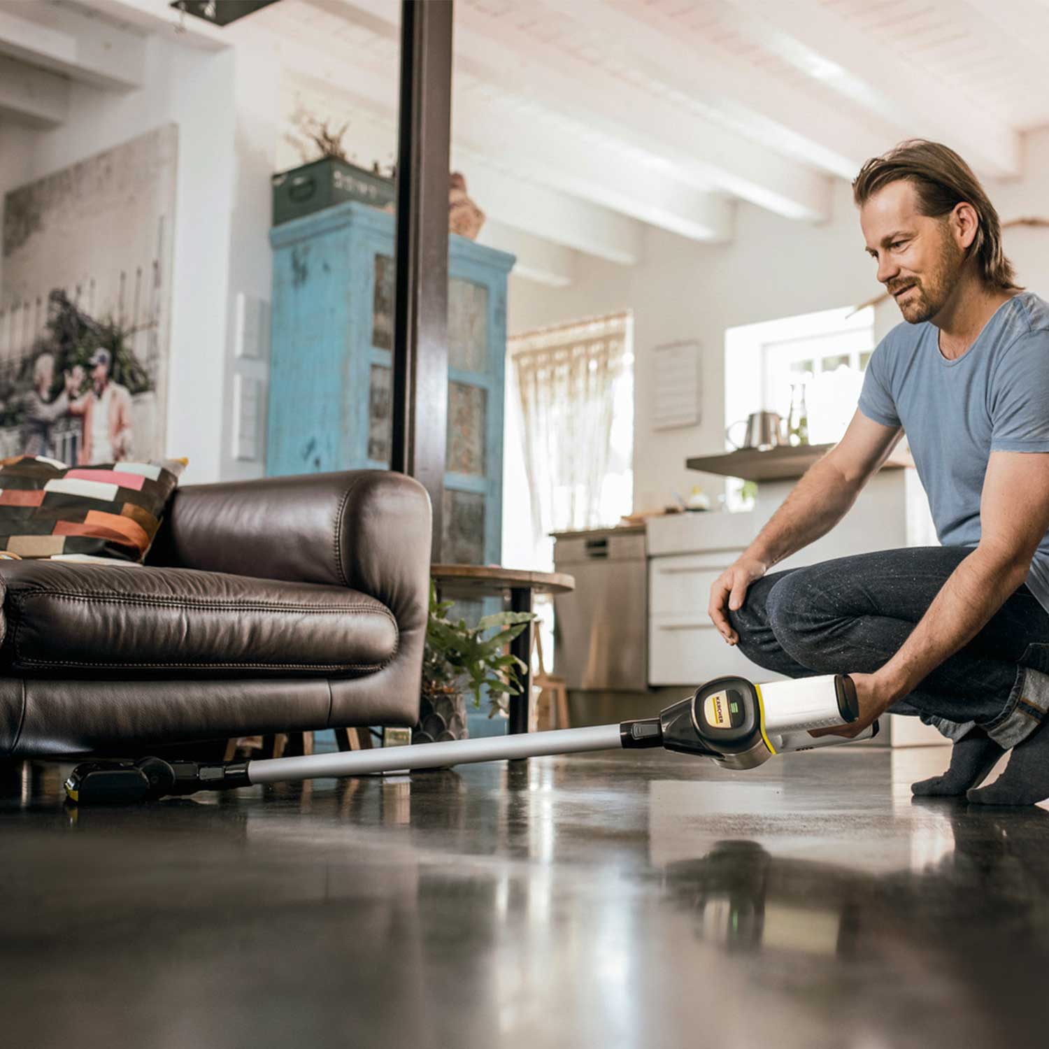 Cordless vacuum cleaner Kärcher VC 6 Cordless ourFamily Battery Plus*EU 1.198-677.0 — 3