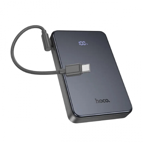 Hoco J170 22 W+PD20W Fully Compatible Power Bank With Cable 10000mAh Metal — 3