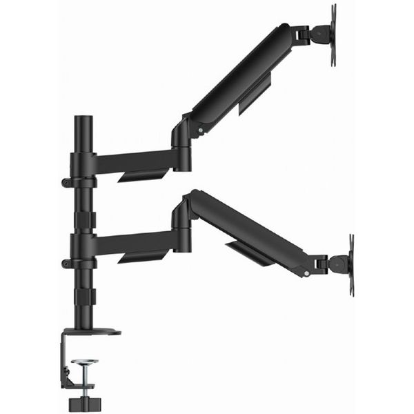 Gembird MA-DA2P-01 Monitor VESA Arm Stand for 1-2 Monitors — 3