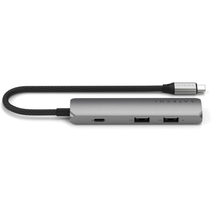 Satechi 4 in 1 USB-C Slim Multiport Adapter 4K ST-P4SM — 3