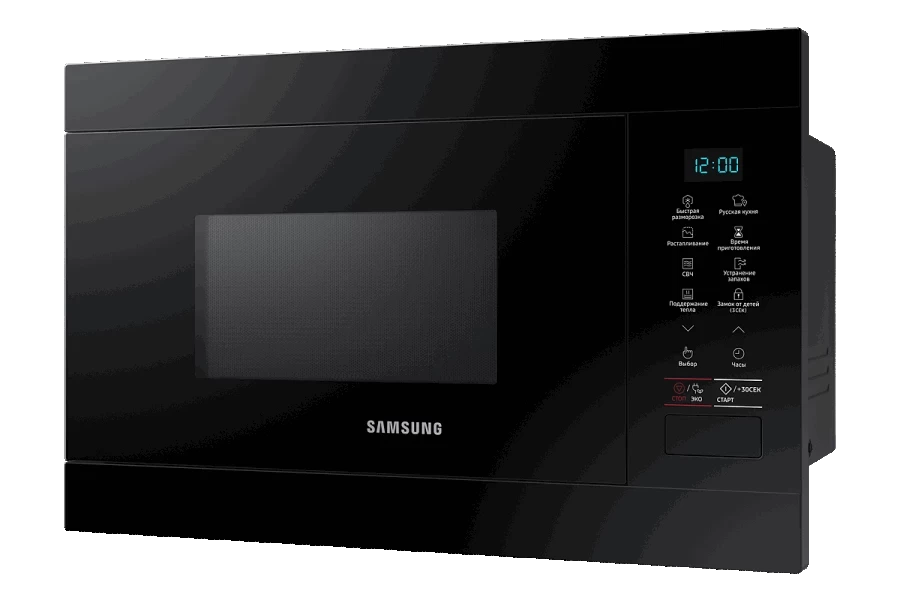 Встраиваемая микроволновая печь Samsung MS22M8054AK BW — 9