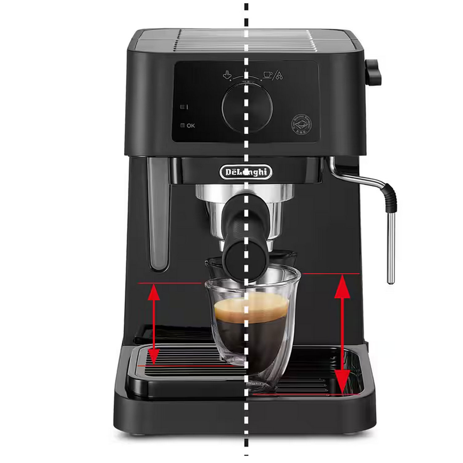 Semi-automatic coffee machine De'Longhi EC235.BK — 9