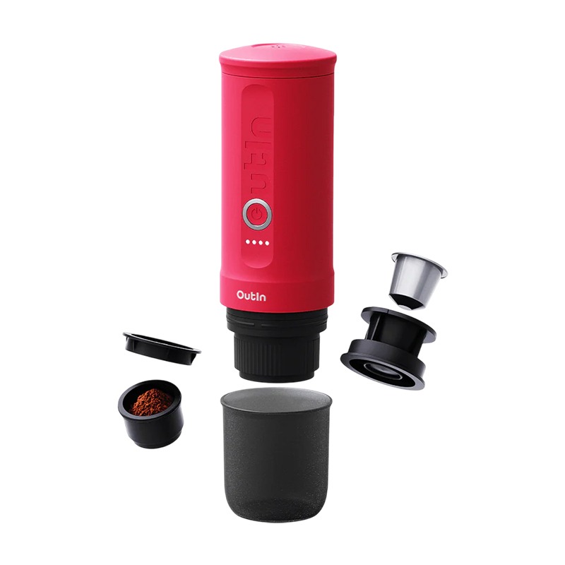 Nano portable espresso machine Outin A000004 Crimson — 2