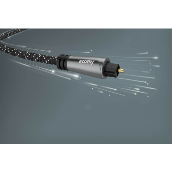 Audio Optical Fibre Cable ODT Plug Toslink Metal 205139 — 3