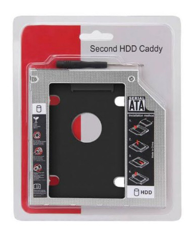 Caddy 9mm 2.5 SATA HDD SSD-ի համար — 2