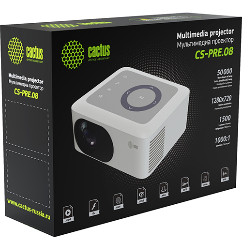 Cactus Projector CS-PRE.08B.WXGA — 4