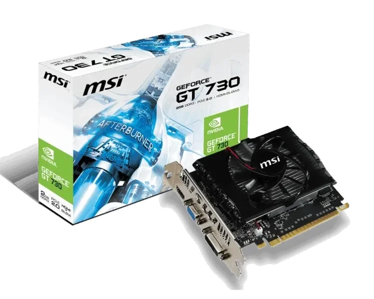 Videocard MSI GT730 GDDR3 N730-2GD3V2 — 2