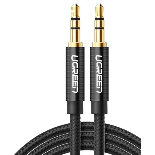 UGreen AV112 50361 Plated Braided 3.5mm audio plug cable 1.0m