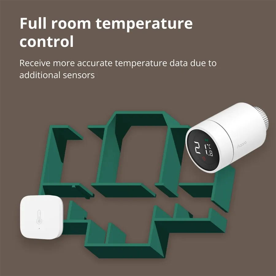 AQARA Smart Remote Control Radiator Thermostat E1 — 5