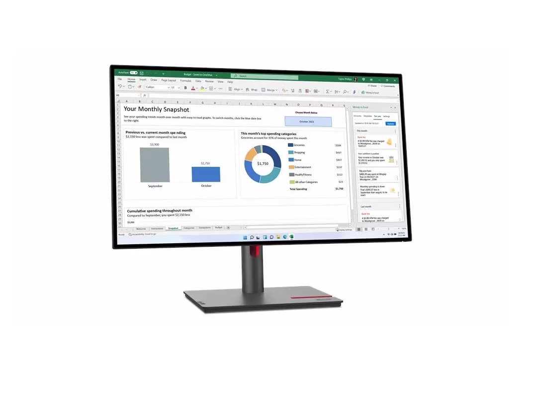 Monitor 27 ThinkVision P27h-30 63A1GAT1EU — 2