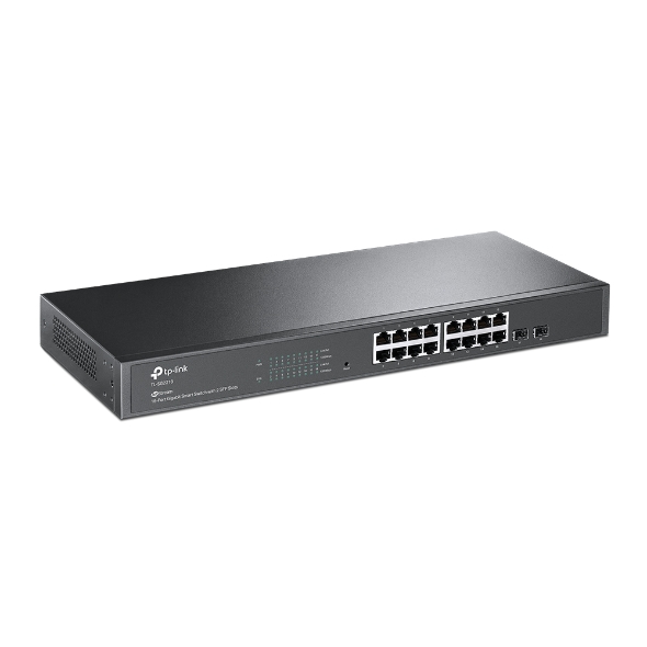 Управляемый коммутатор TP-Link TL-SG2218 с 16 портами Gigabit RJ45 и 2 SFP — 2