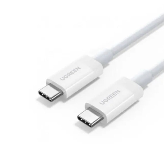 Cable UGREEN Type-C to Type-C ps 0.8m WH 40113 — 3