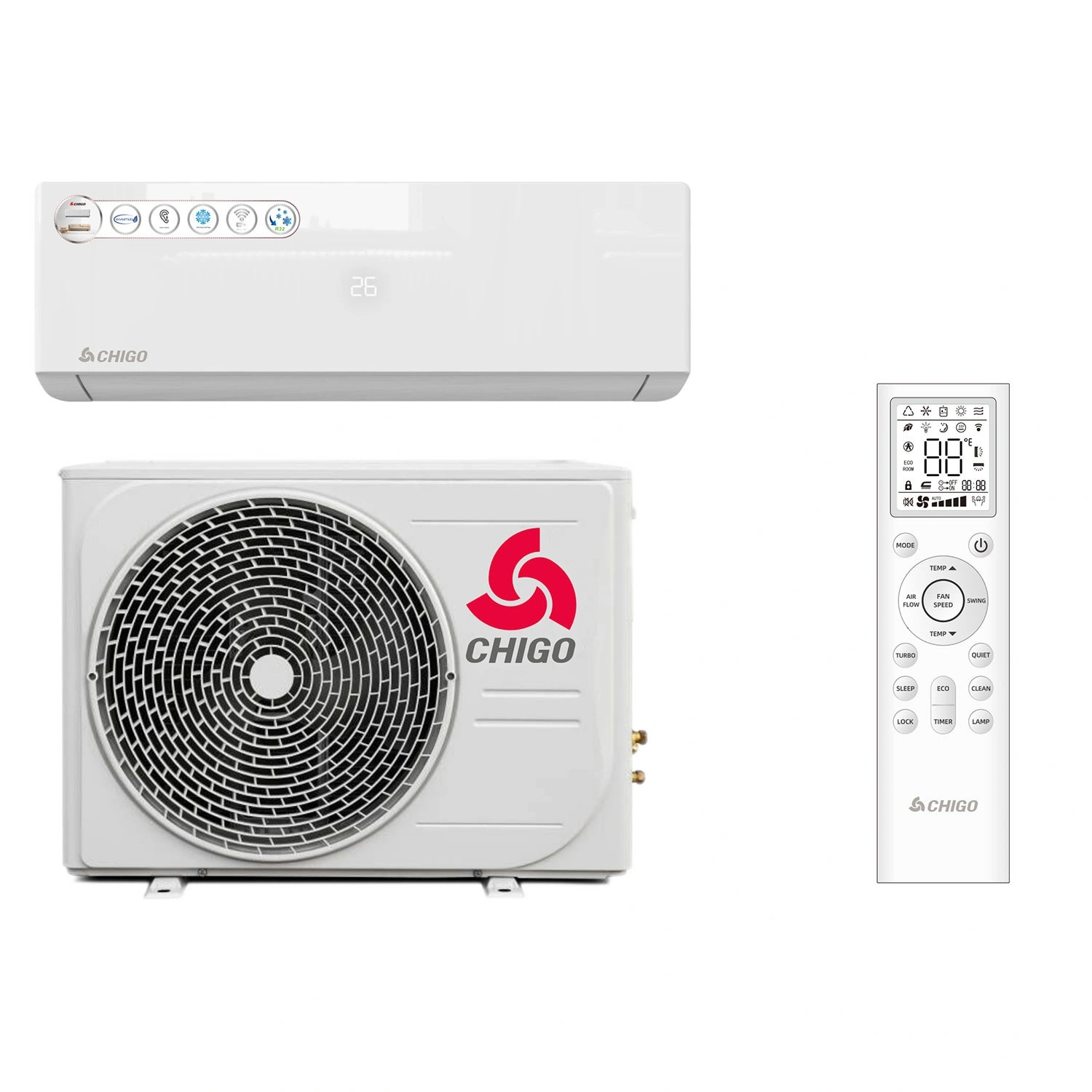 Air Conditioner CHIGO CS-25V3G-G3A01AM2F-W3 T — 4