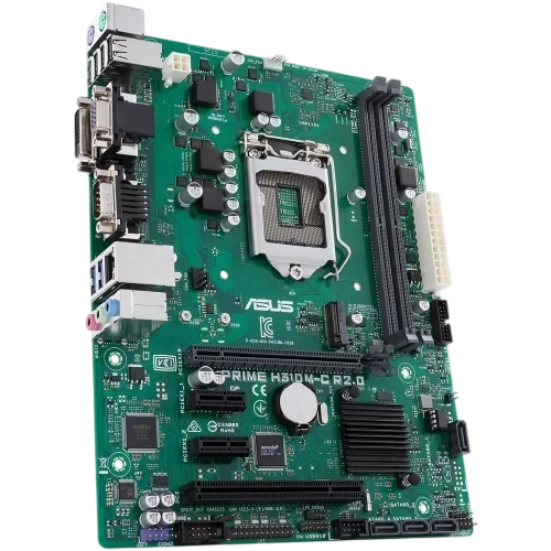 Материнская плата ASUS PRIME H310M-C R2.0 COM port VGA DVI-D PCI — 2