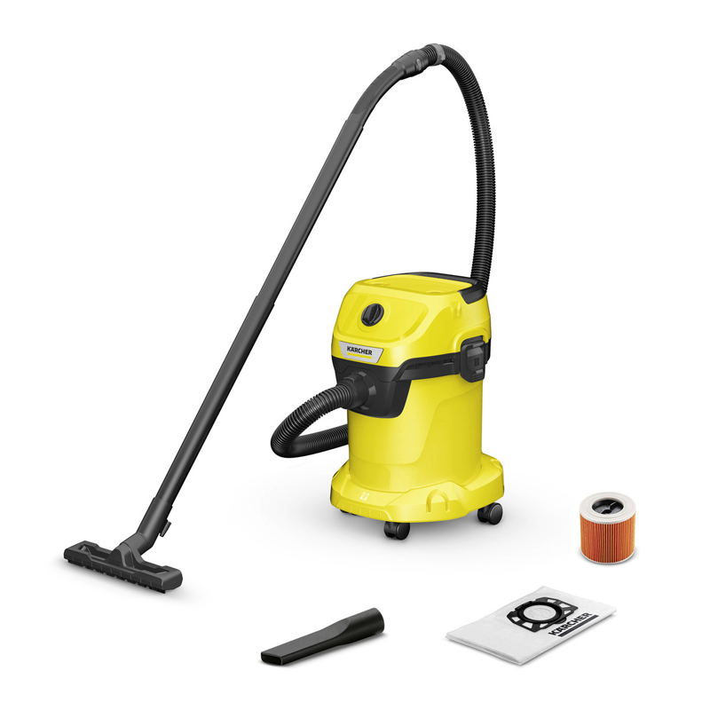 Vacuum cleaner Kärcher WD 3 V- 20 EU 1.628-130.0 — 2