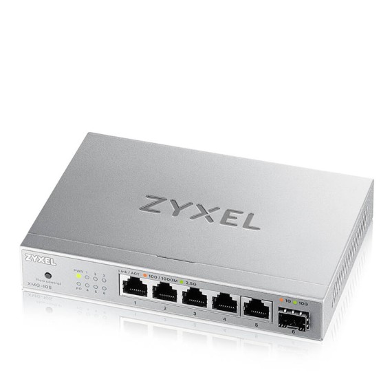 Network device ZYXEL Switch XMG-105 Multi-Gigabit 5xRJ-45 . 1xSFP+ XMG-105 — 2