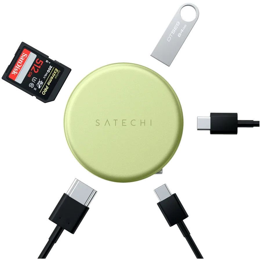 Ադապտեր SATECHI OnTheGo 5-in-1 — 5