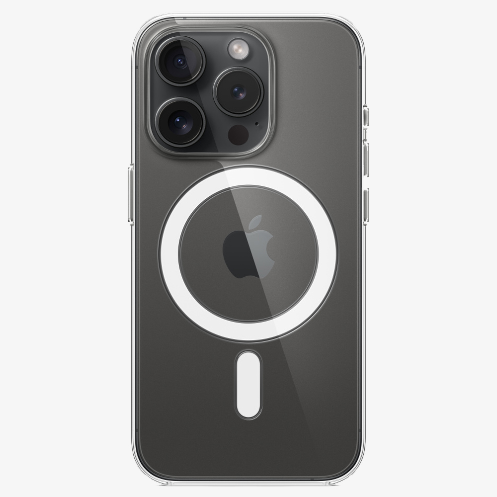 Cover for iPhone 15 Pro Clear case with MagSafe — 5