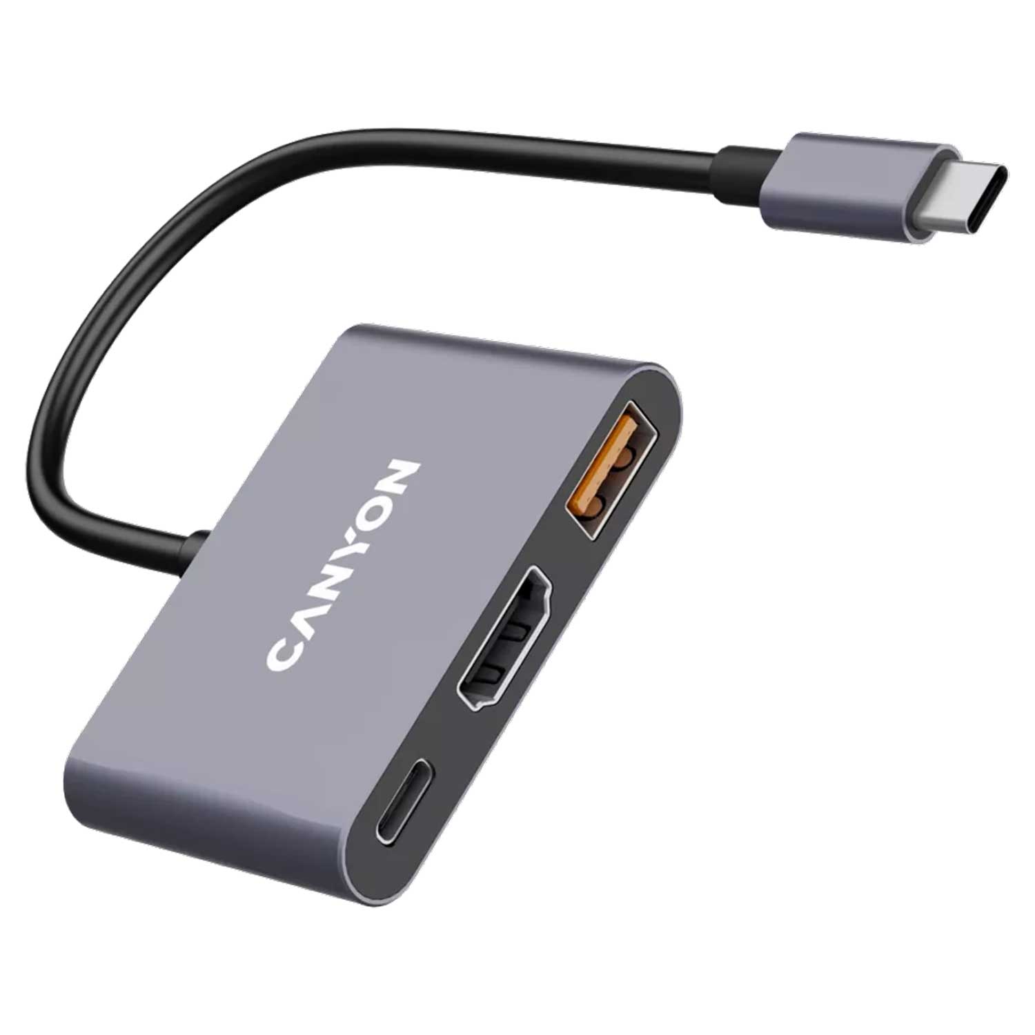USB hub Canyon DS-4 USB-C 3-in-1 CNS-TDS4 — 4