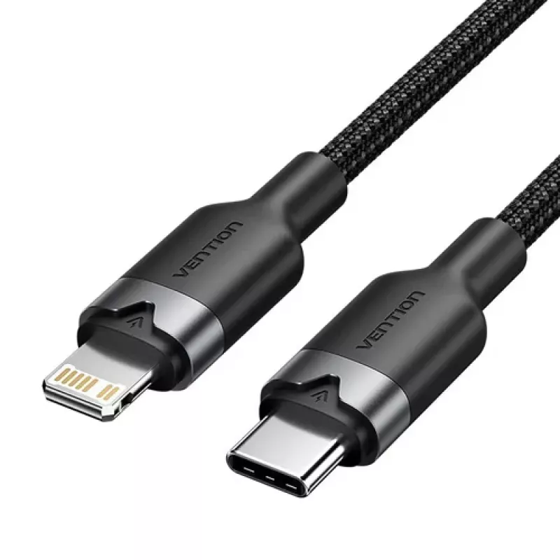 Vention USB 2.0 Type-C Male to Lightning Male 3A Cable LALBF