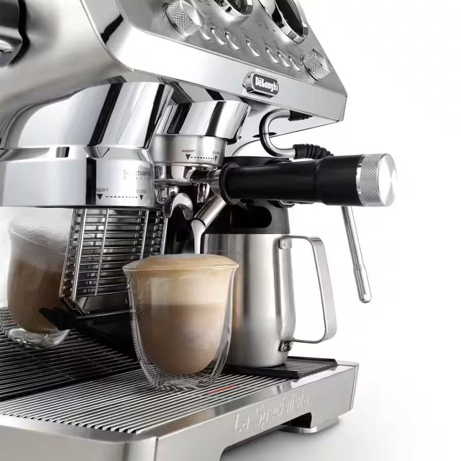 Semi-automatic coffee machine De'Longhi MC INT DL EC9885.M METAL T — 4