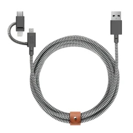Charger Native Union BELT CABLE-UNIVERSAL-ZEB- - Universal USB Charging Cable — 2