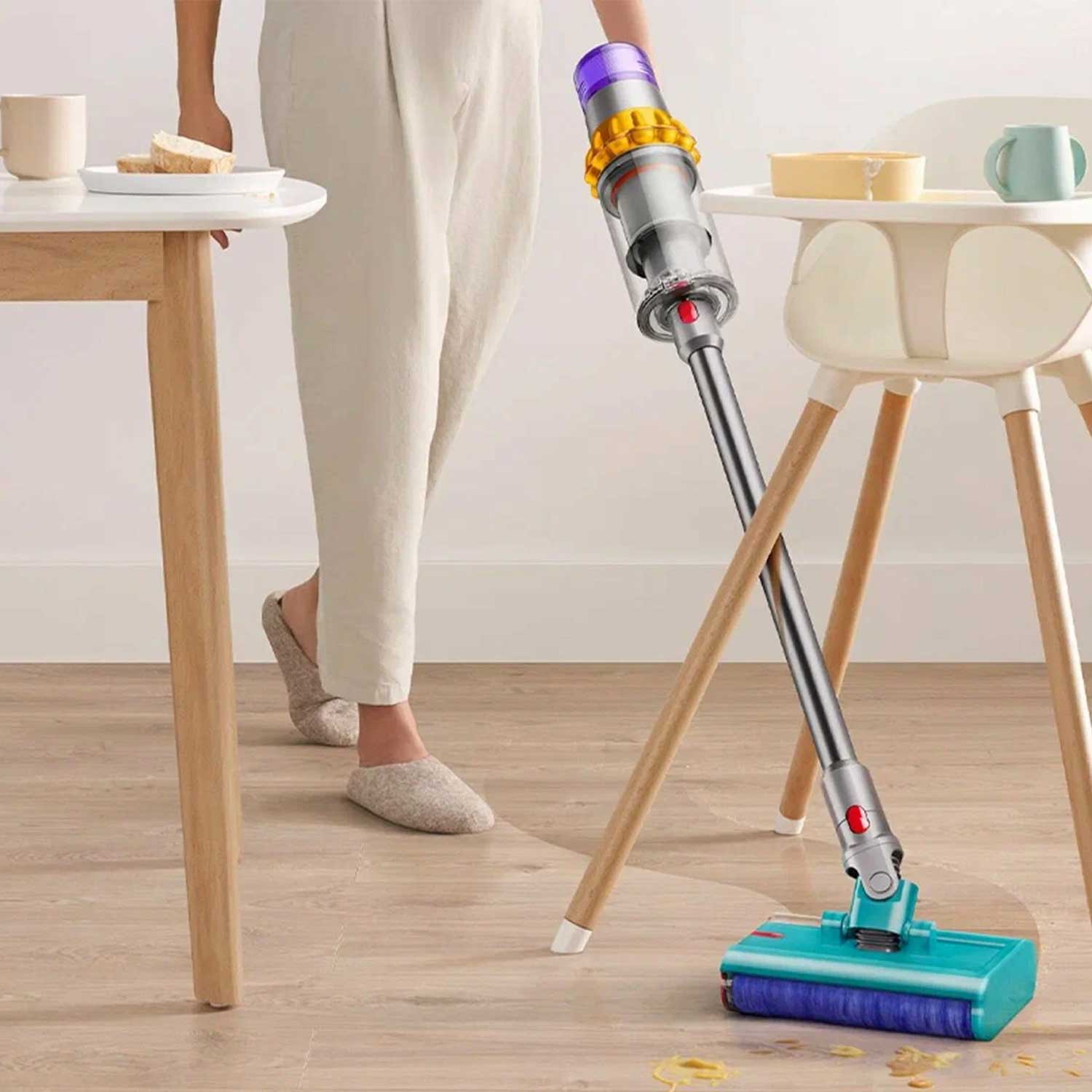 Cordless vacuum cleaner Dyson V15s DETECT SUBMARINE SV47 Nickel 448798-01 — 4