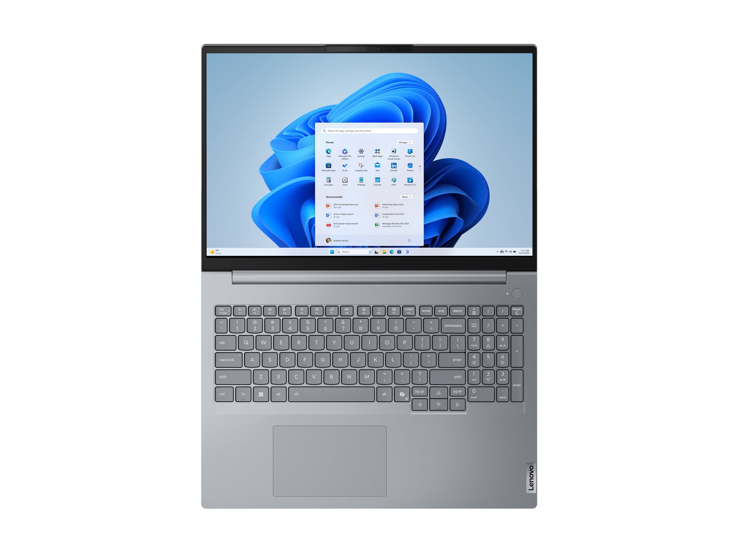ThinkBook 16 8 16 WUXGA LED 1920 x 1200 Core Ultra7 355H DDR5 Backlit 21UR0067FW — 6