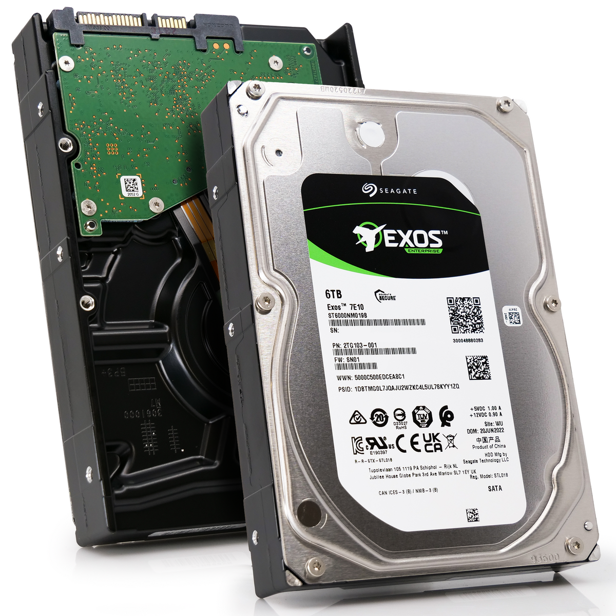 Hard drive Seagate Exos ST6000NM019B — 3