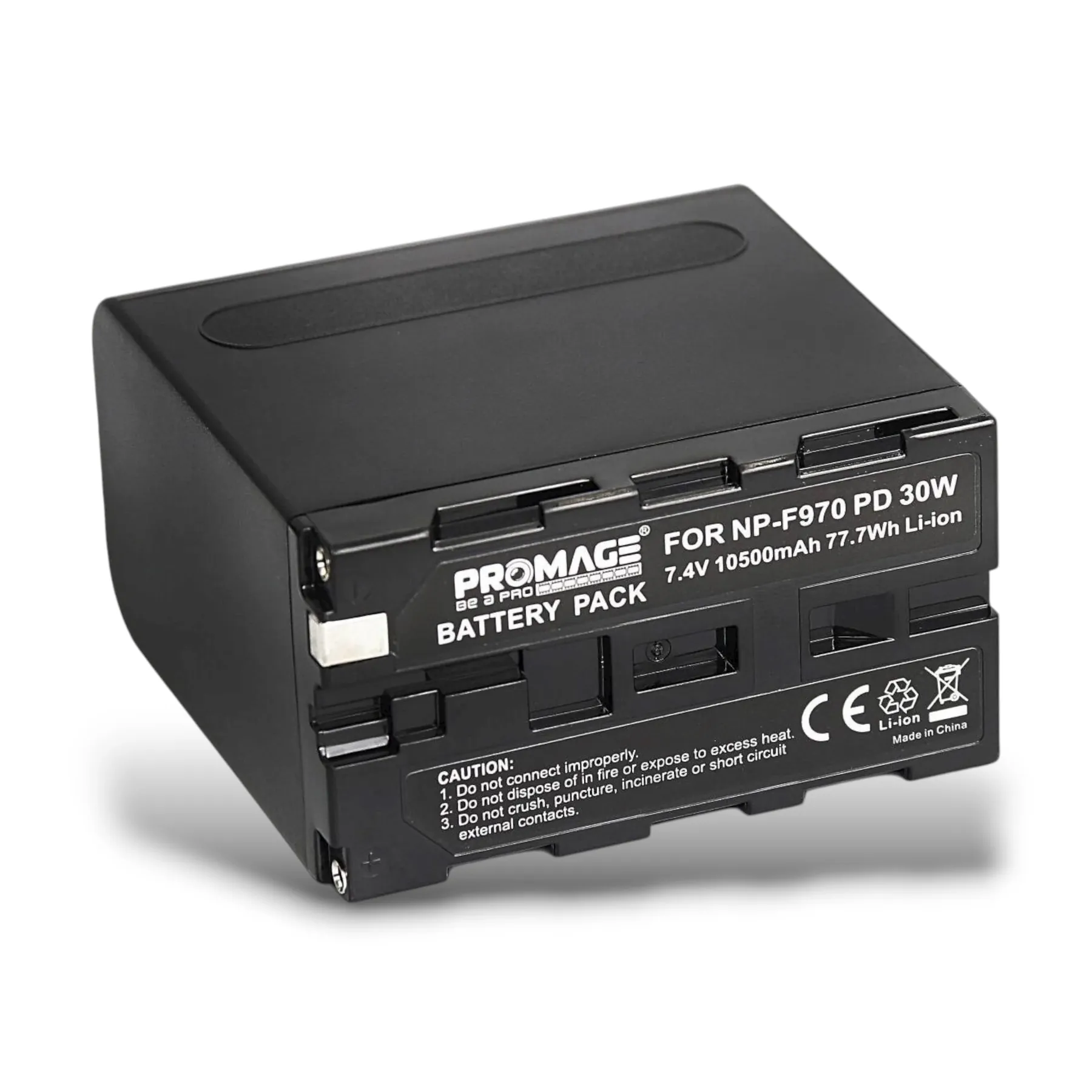 Power supply Promage Euivalent Battery NP-F970 6600 mAh