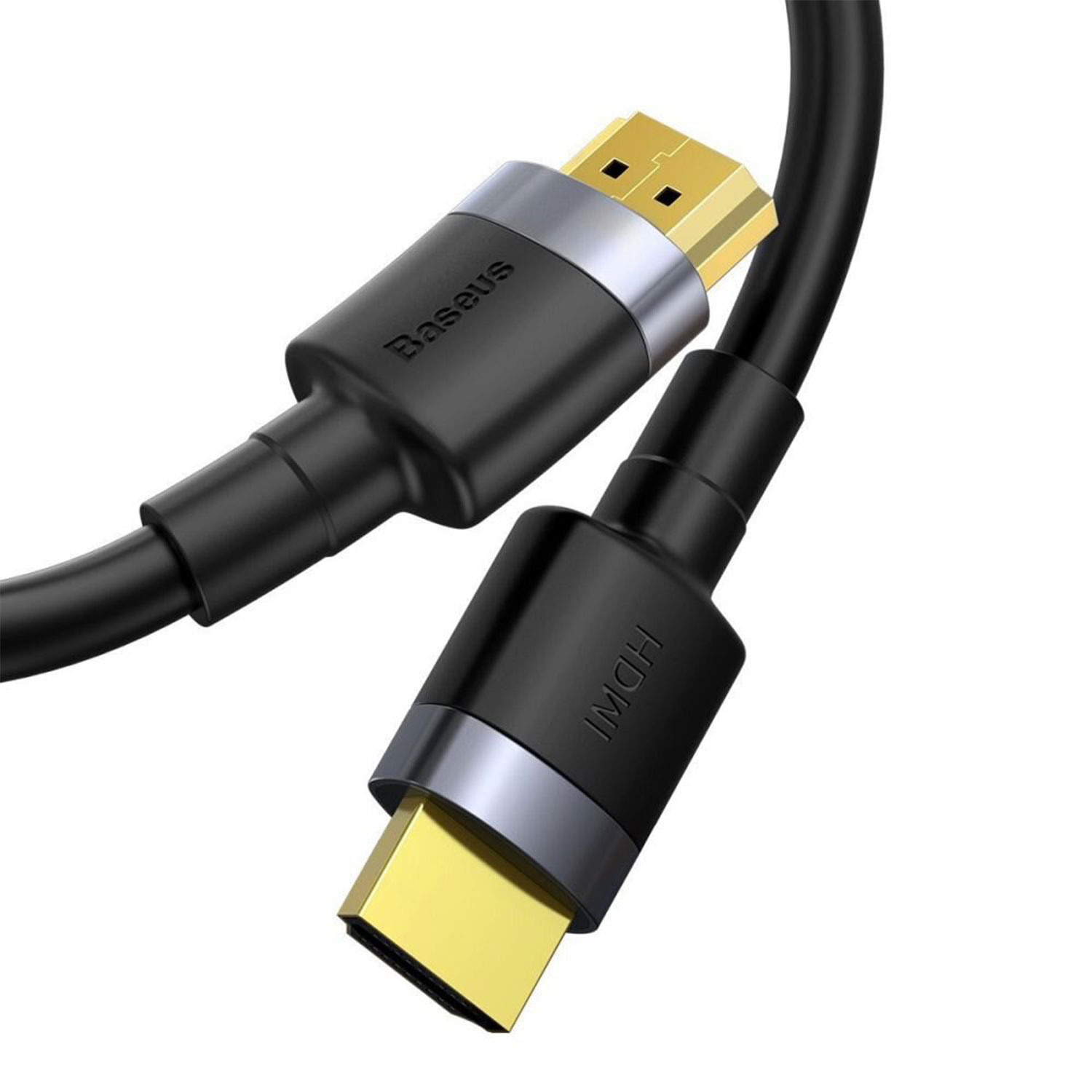 Cable Baseus HORIZONTAL 4KHDMI MALE TO 4K HDMI MALE CADKLF-E01 BK — 2