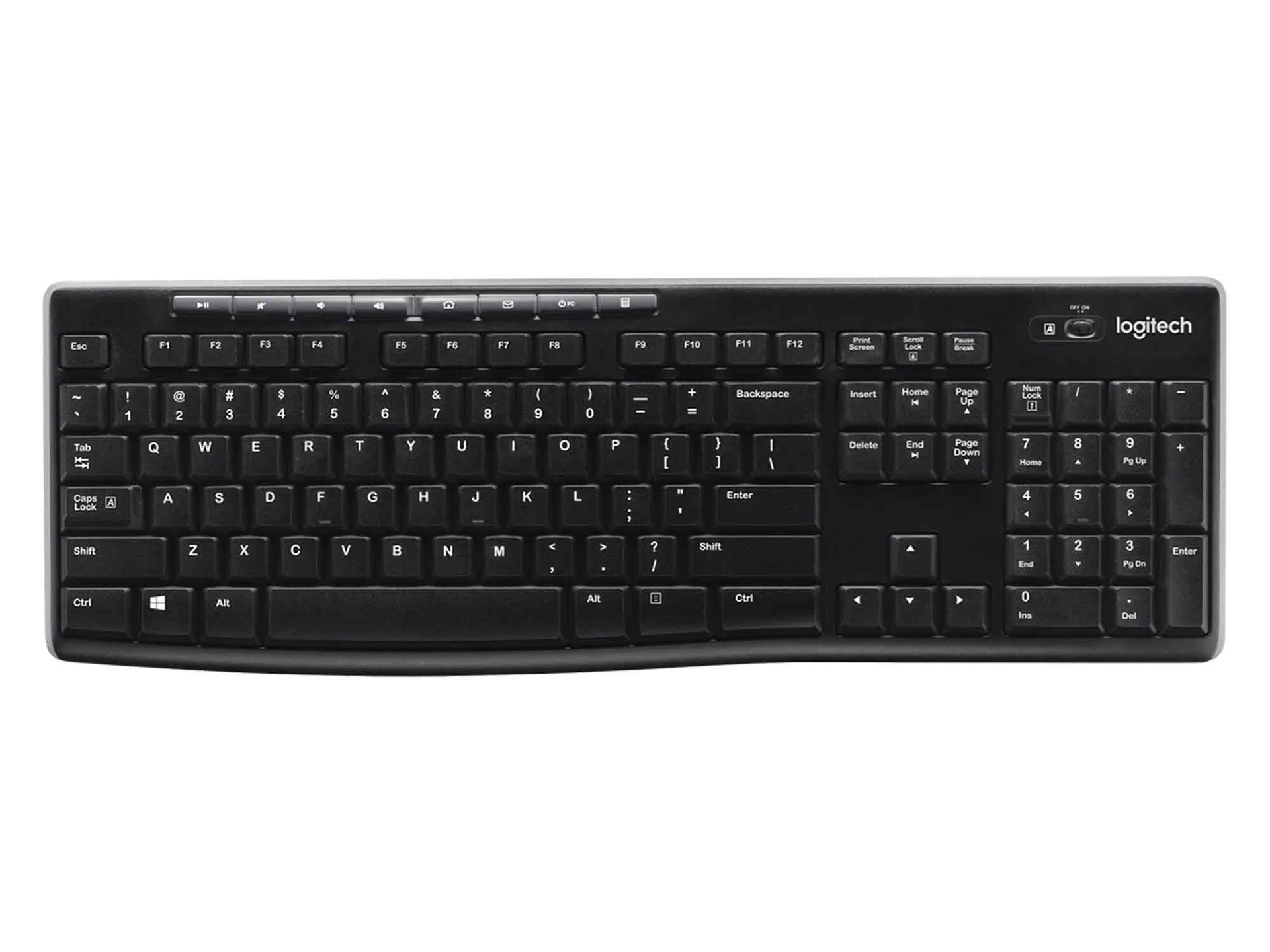 Wireless keyboard Logitech K270 — 3