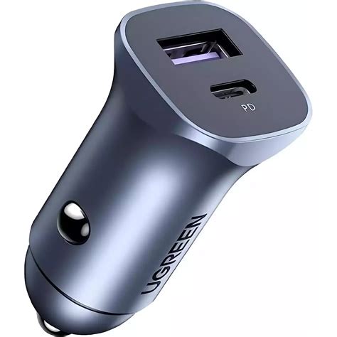UGREEN Fast Car Charger CD213 12V to USB-A 5V 36Wt Car Charger 36W — 3