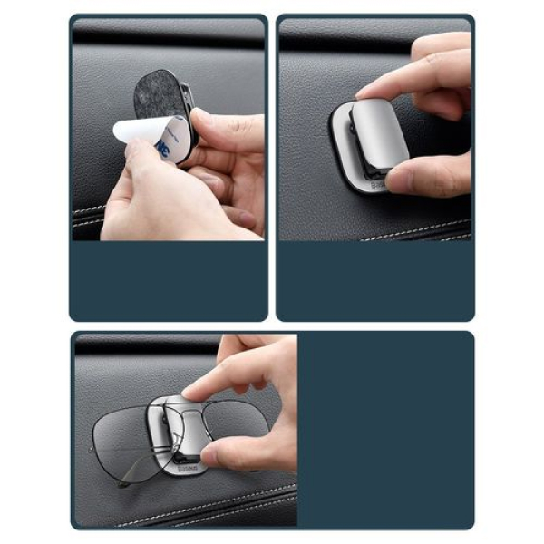 Vehicle eyewear clip platinium Baseus ACYJN-B0S — 6