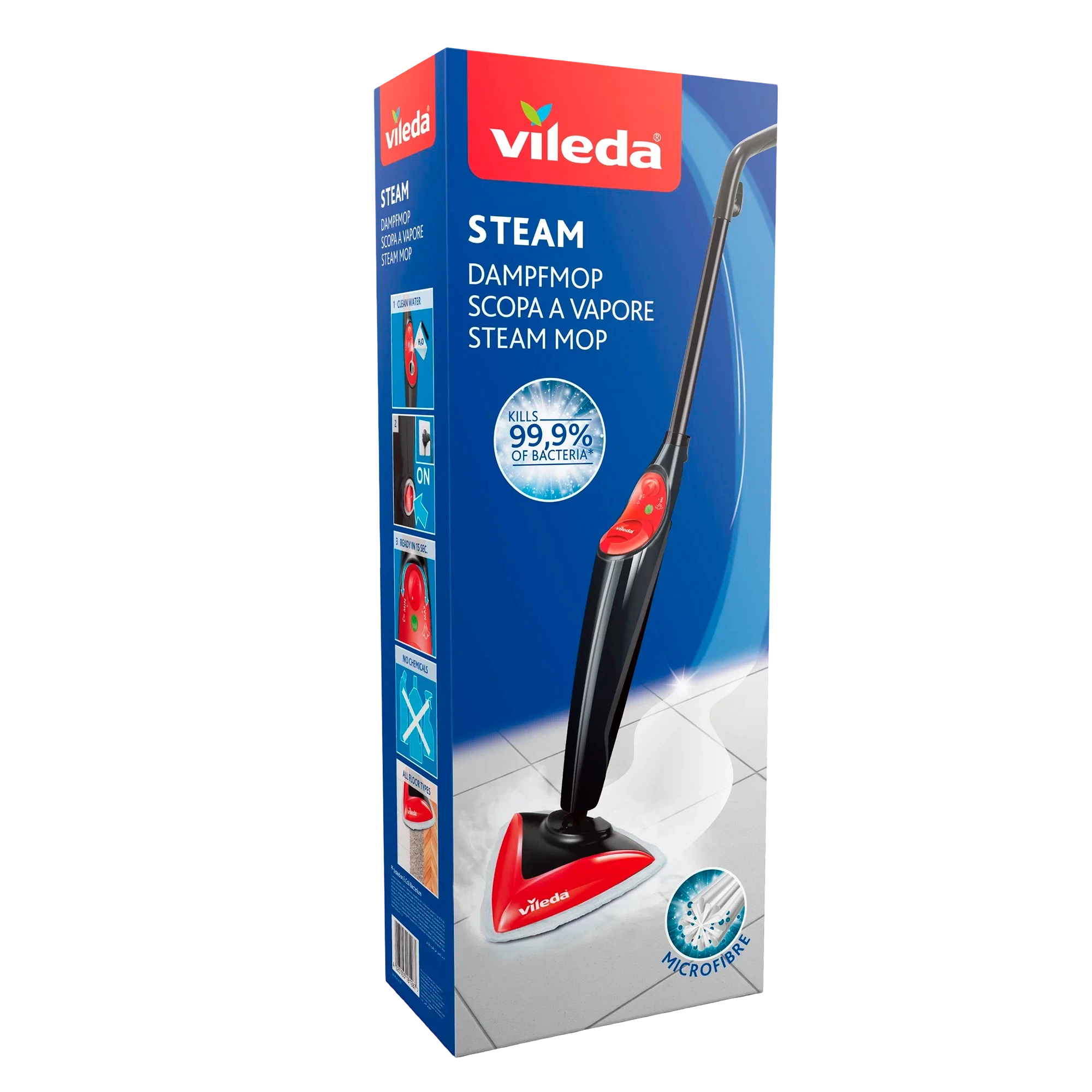 Գոլորշային շվաբր VILEDA Steam 188.2 229716 — 2